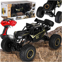 Zdalnie sterowany samochód terenowy 4WD Rock Crawler 1:8 – czarny