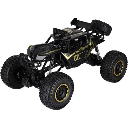 Zdalnie sterowany samochód terenowy 4WD Rock Crawler 1:8 – czarny