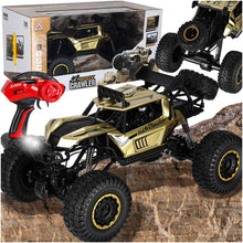 Samochód terenowy zdalnie sterowany 1:8 RC Rock Crawler 4WD – złoty
