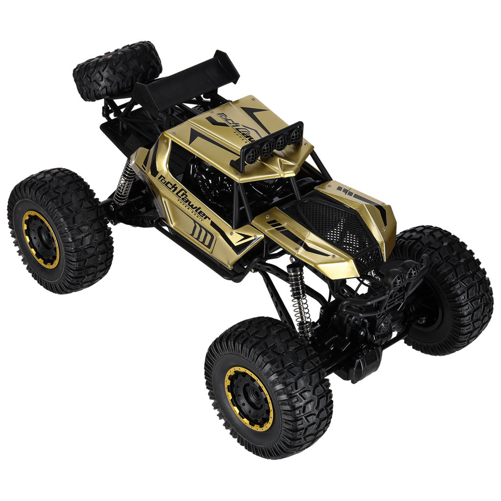 Samochód terenowy zdalnie sterowany 1:8 RC Rock Crawler 4WD – złoty
