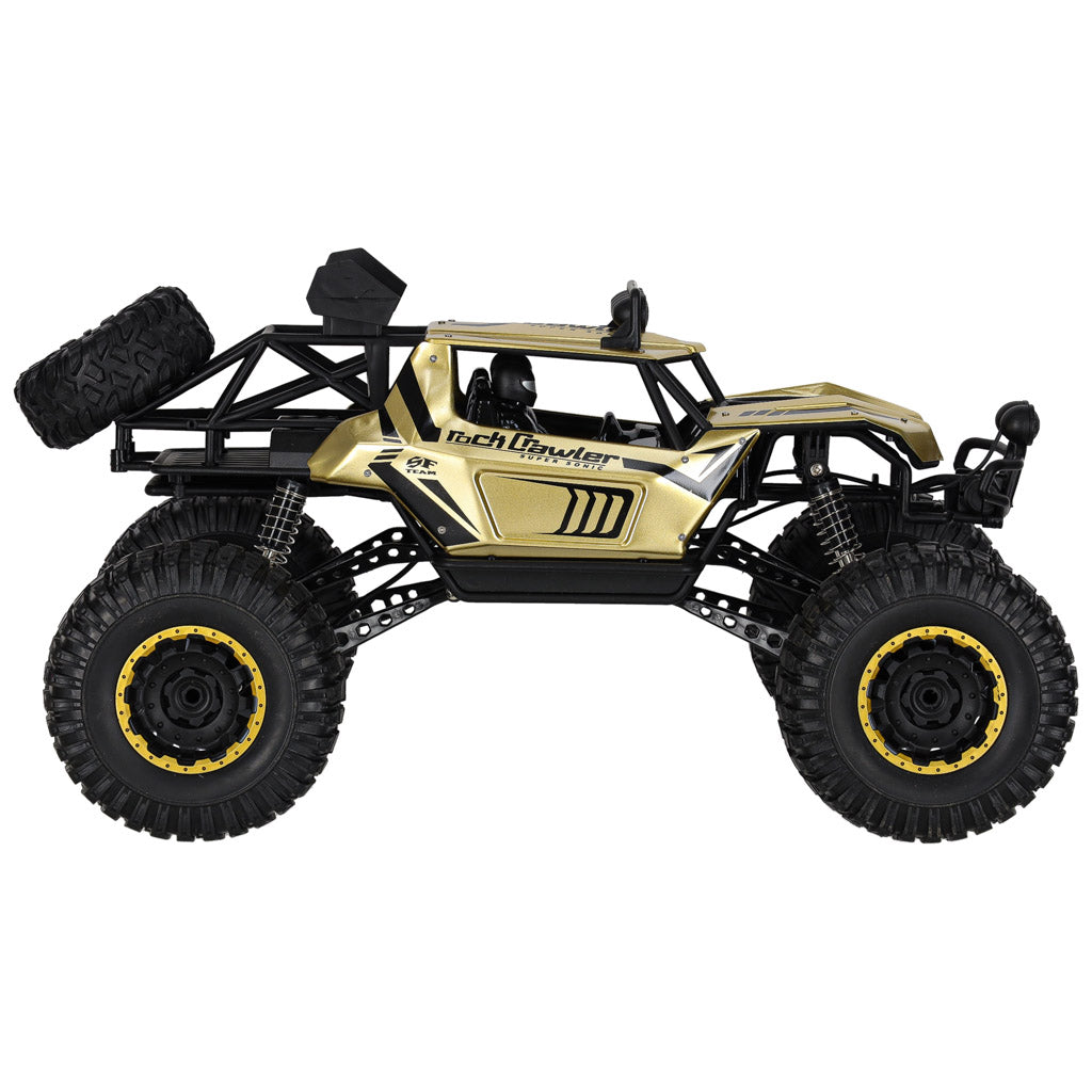 Samochód terenowy zdalnie sterowany 1:8 RC Rock Crawler 4WD – złoty