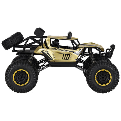 Samochód terenowy zdalnie sterowany 1:8 RC Rock Crawler 4WD – złoty