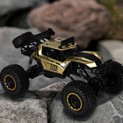 Samochód terenowy zdalnie sterowany 1:8 RC Rock Crawler 4WD – złoty
