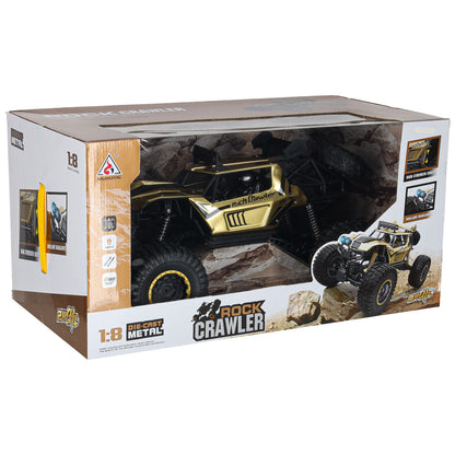 Samochód terenowy zdalnie sterowany 1:8 RC Rock Crawler 4WD – złoty