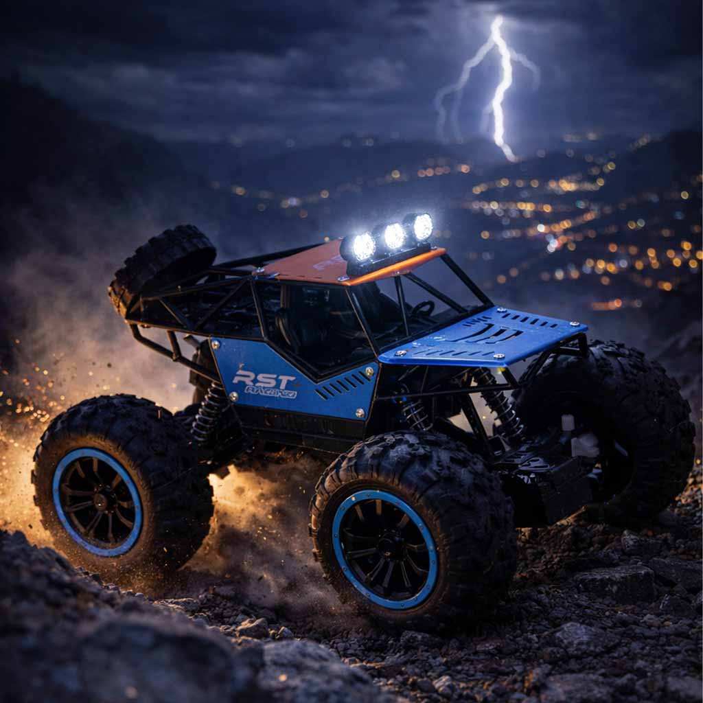 Zdalnie sterowany łazik wspinaczkowy RST Offroader – terenowa ciężarówka RC