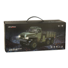 1:16 Terenowa ciężarówka wojskowa RC 4WD ze zdalnym sterowaniem