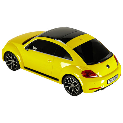 Rastar 78000 RC Volkswagen Beetle 1:14 – żółty samochód zdalnie sterowany