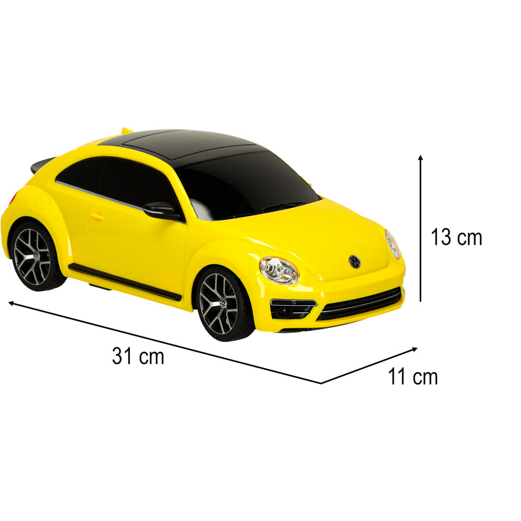 Rastar 78000 RC Volkswagen Beetle 1:14 – żółty samochód zdalnie sterowany