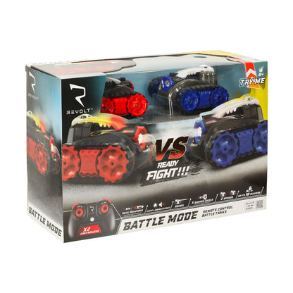 Revolt Battle RC Tank Set – 2 Remote Control Tanks