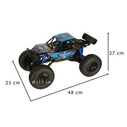 RC Samochód Wspinaczkowy 4x4 Terenowy Monster Truck 48cm Niebieski