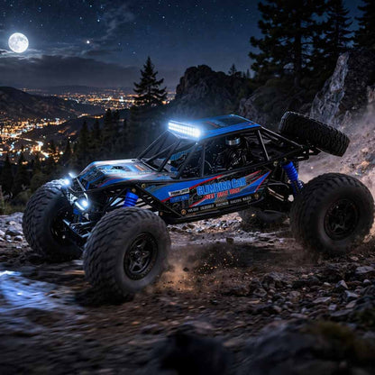 RC Samochód Wspinaczkowy 4x4 Terenowy Monster Truck 48cm Niebieski