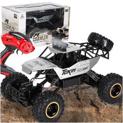 Zdalnie sterowany samochód terenowy 4WD Rock Crawler 1:12 – Metalowy model off-road