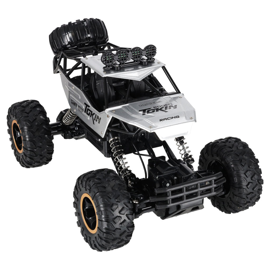 Zdalnie sterowany samochód terenowy 4WD Rock Crawler 1:12 – Metalowy model off-road