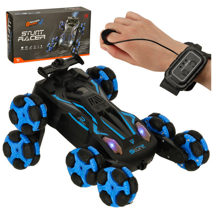 8-Wheel RC Stunt Car with Gesture Controller for Kids 6+