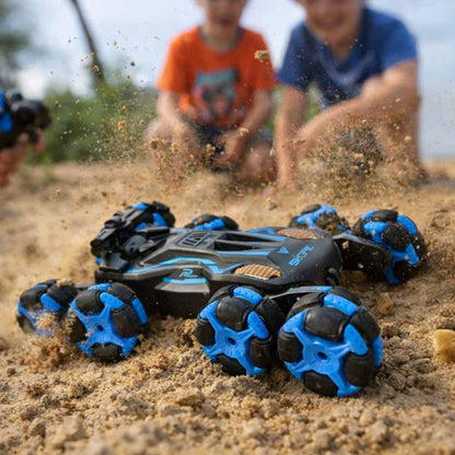 8-Wheel RC Stunt Car with Gesture Controller for Kids 6+