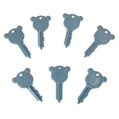 Montessori Vehicle Lock & Key Set – 6 Cars & 7 Keys 18M+