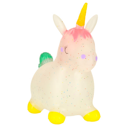 Jumping Unicorn Hopper Ball for Kids 3+ – Inflatable Ride-On
