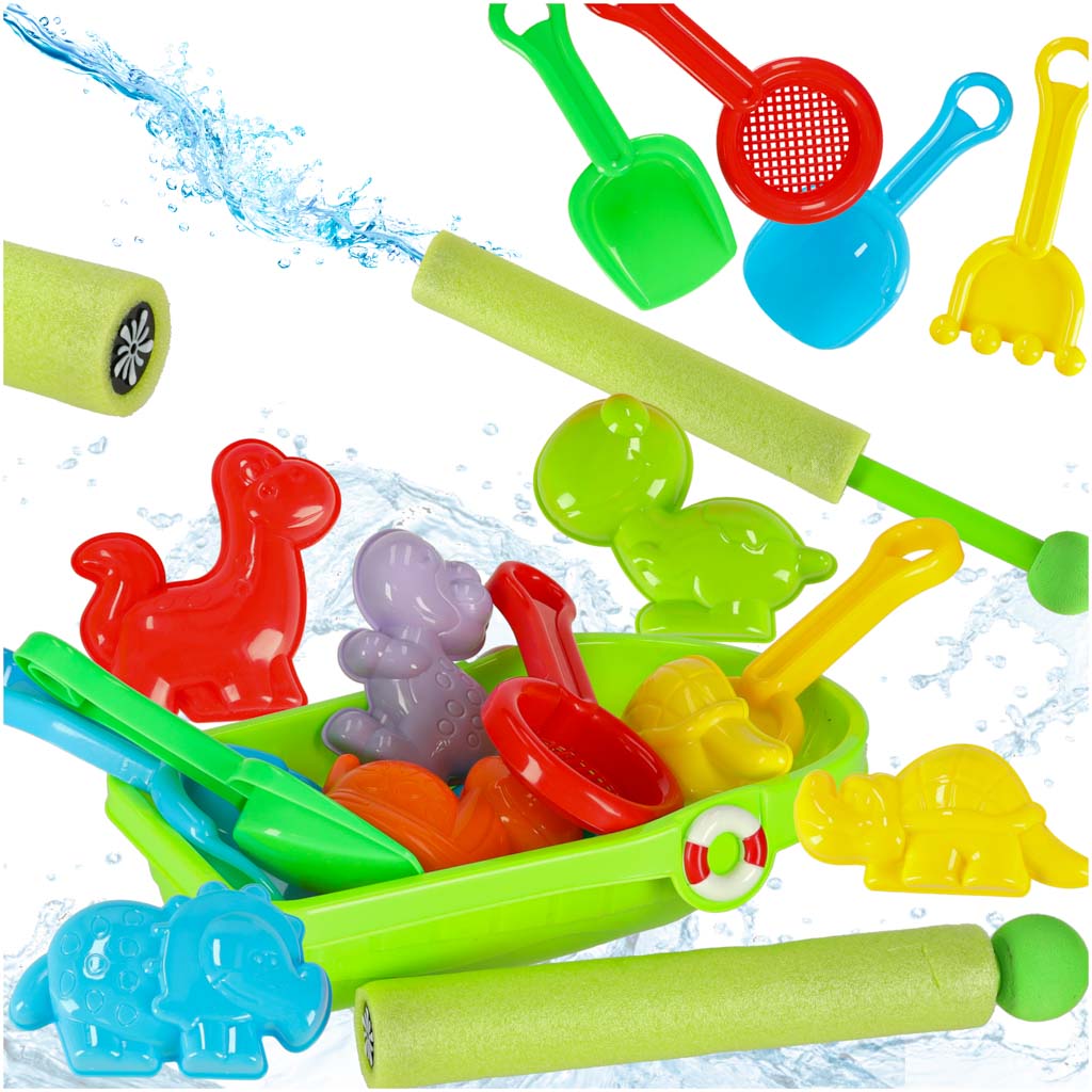 12-Piece Sandbox Toy Set for Kids 3+ – Sand & Water Play