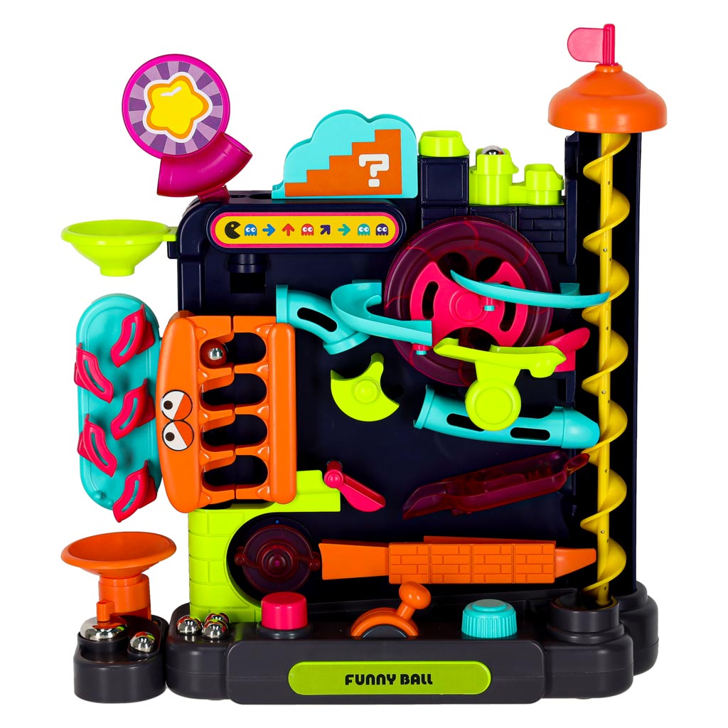 STEM Marble Run Maze – Gravity Logic Challenge