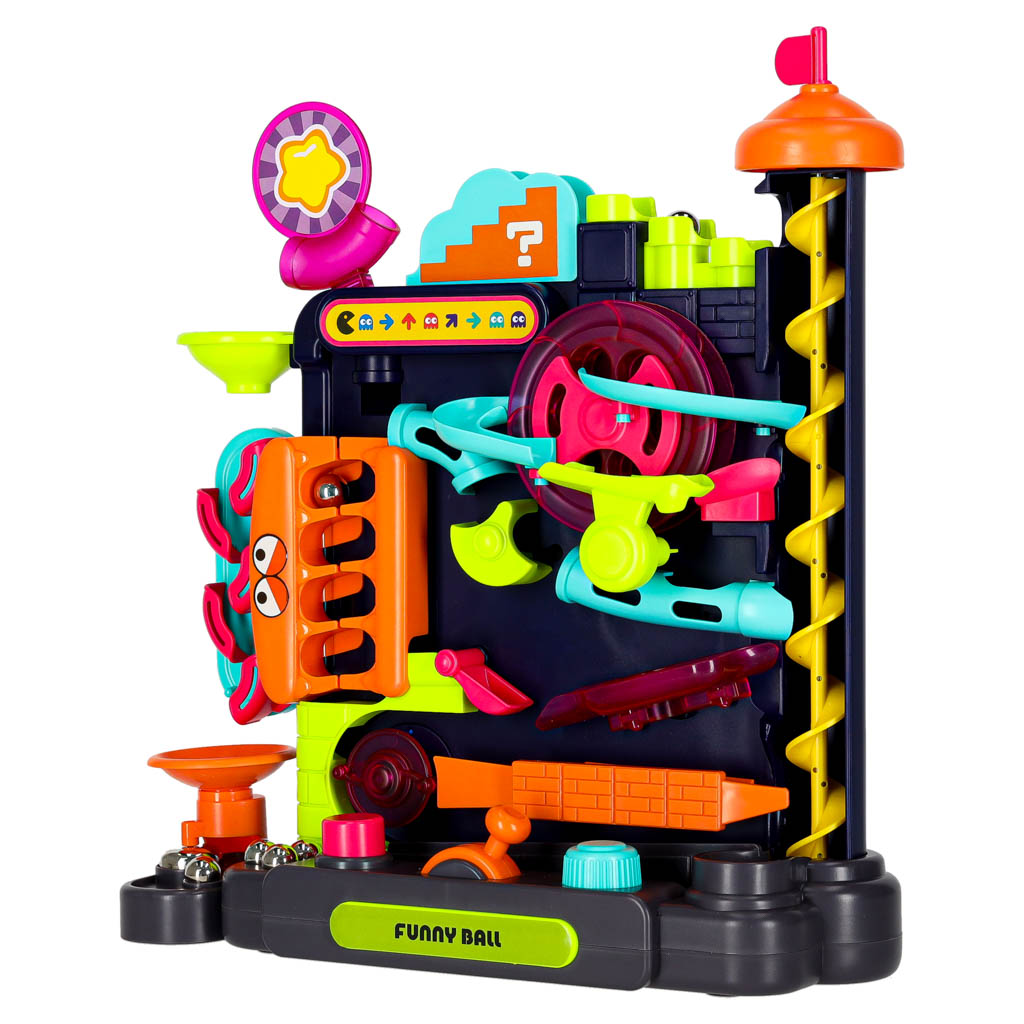 STEM Marble Run Maze – Gravity Logic Challenge