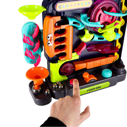 STEM Marble Run Maze – Gravity Logic Challenge
