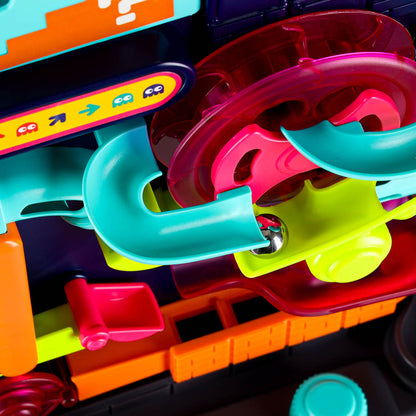 STEM Marble Run Maze – Gravity Logic Challenge