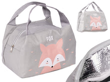 Różowa Izolowana Torba Śniadaniowa Pink Fox