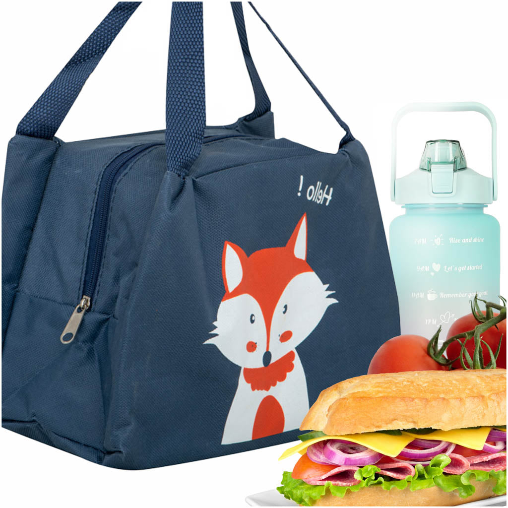 Torba termiczna na lunch Fox – pomarańczowa
