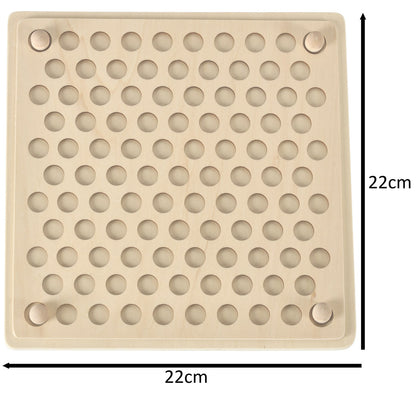 Educational Bead Mosaic Set – 77 Pieces