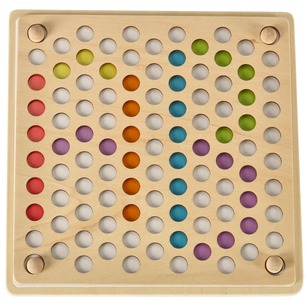 Educational Bead Mosaic Set – 77 Pieces