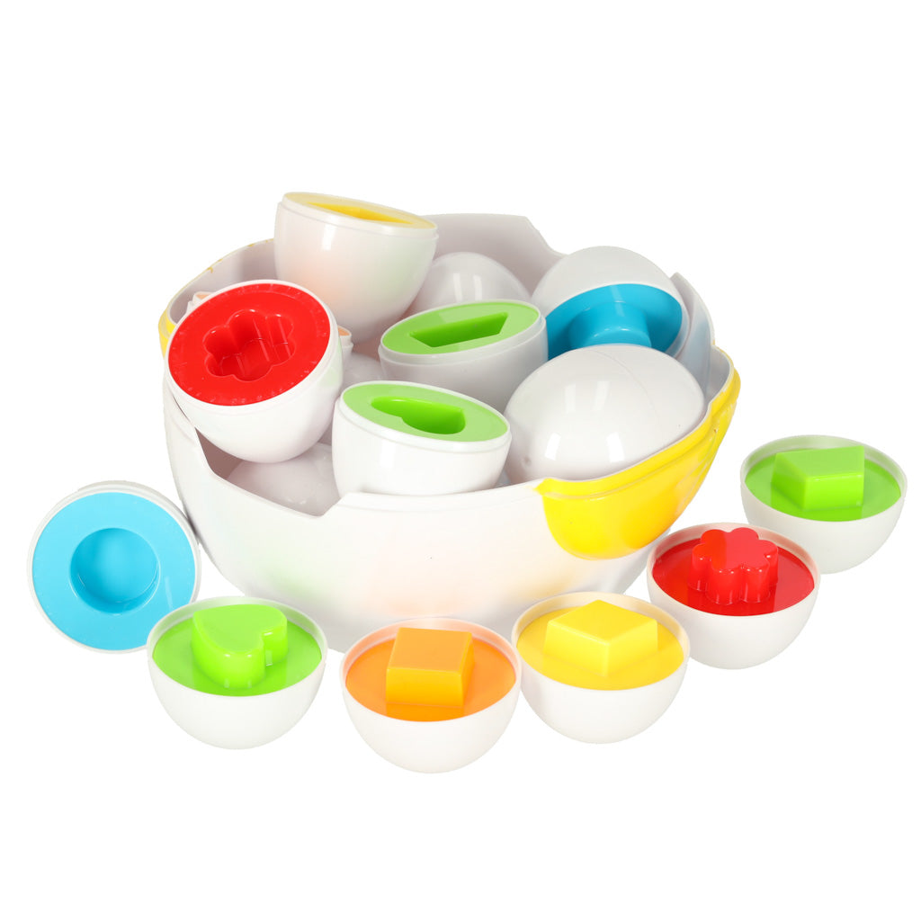 Montessori Egg Puzzle Toy for Toddlers 18M+ – Chicken Shape Sorter