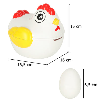 Montessori Egg Puzzle Toy for Toddlers 18M+ – Chicken Shape Sorter