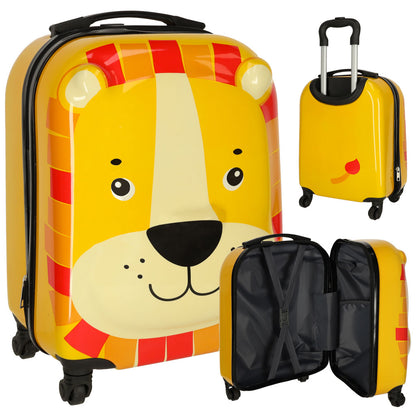 Kids Lion Travel Suitcase 23.5L – Cabin Carry-On
