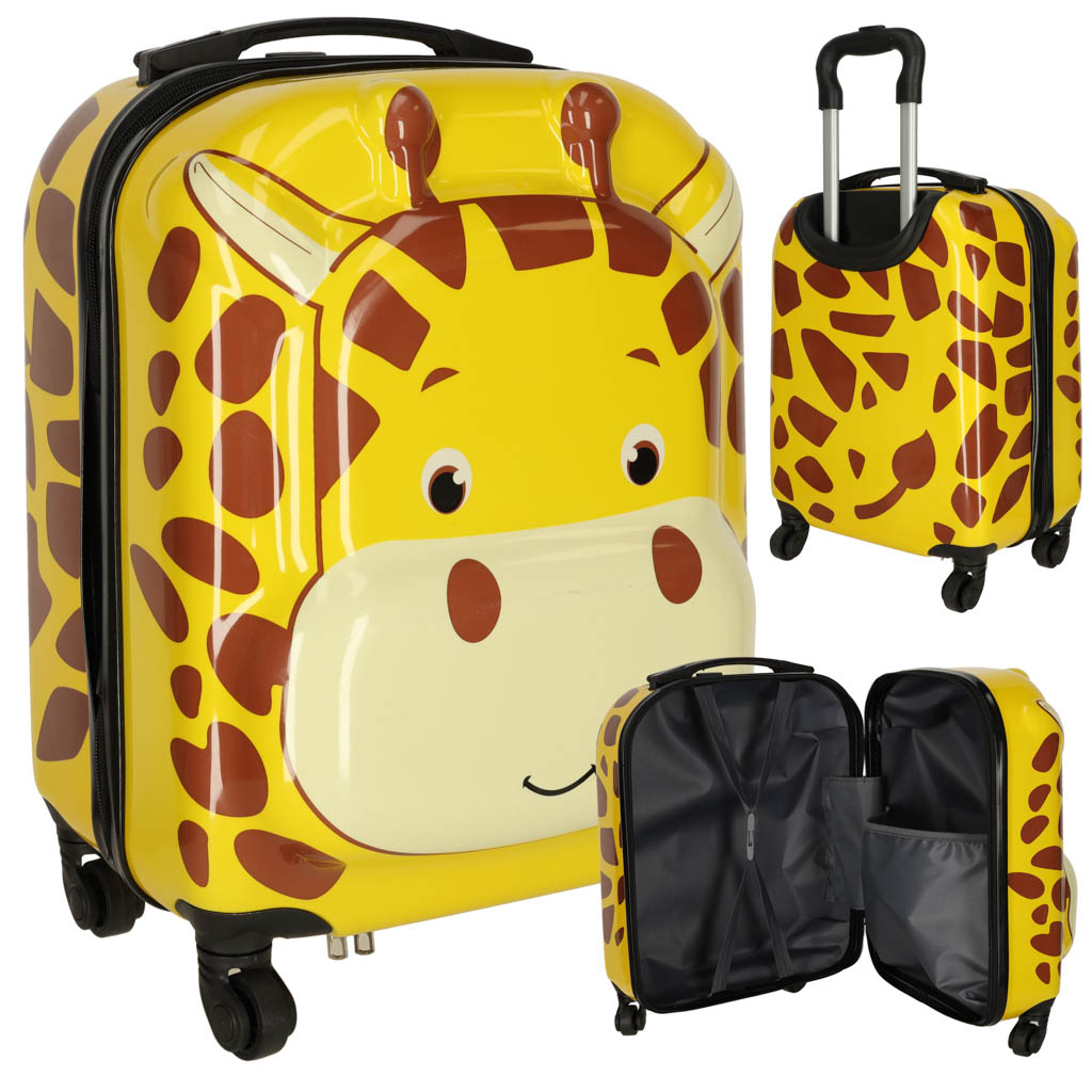 Kids Giraffe Travel Suitcase 23.5L – Cabin Carry-On