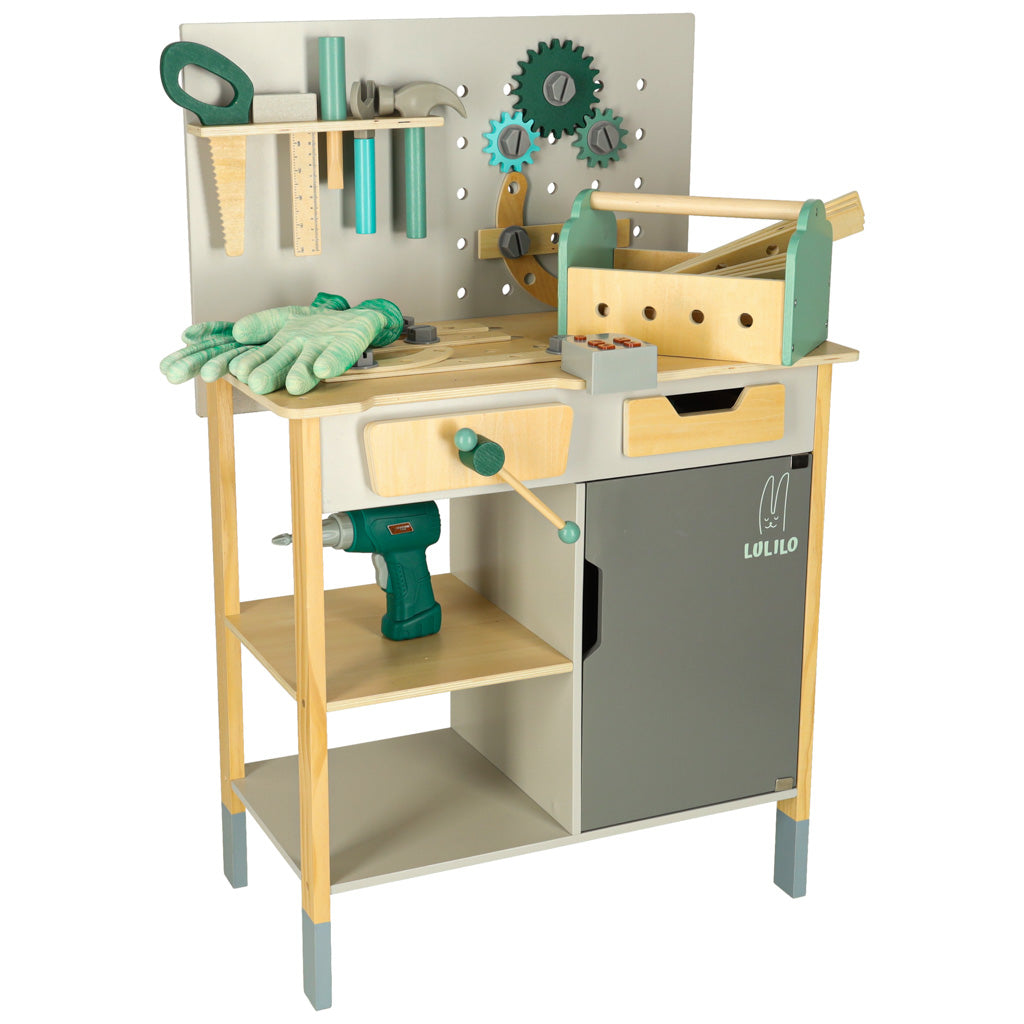 Kids Tool Workbench Set with Tools & Sound Controller