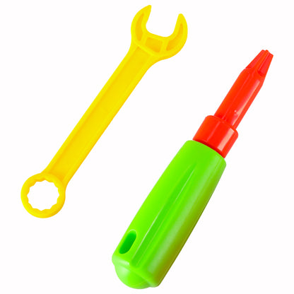 Educational Construction Set with Toy Drill 258 Pieces