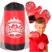 Kids Boxing Set with Punching Bag and Boxing Gloves