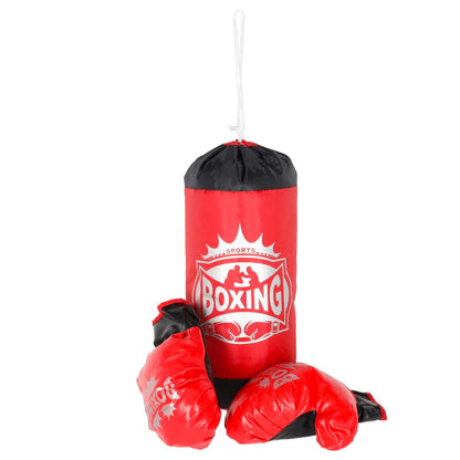 Kids Boxing Set with Punching Bag and Boxing Gloves