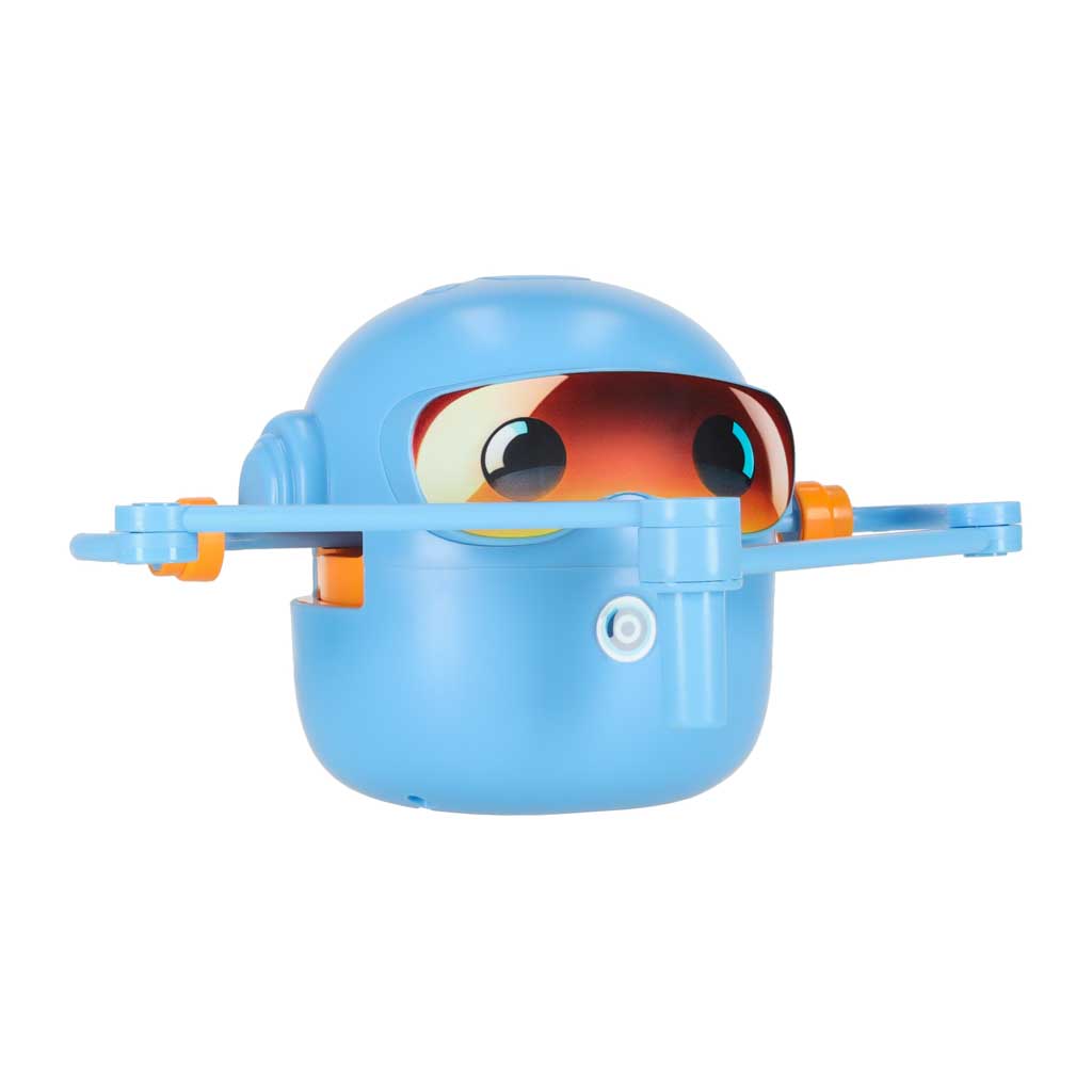 Robot do rysowania STEM dla dzieci – 100 kart edukacyjnych – Niebieski