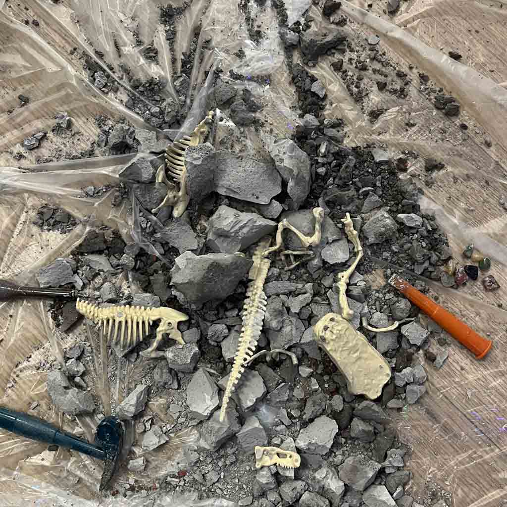 Dinosaur Volcano Science Kit – STEM Archaeology & Eruption