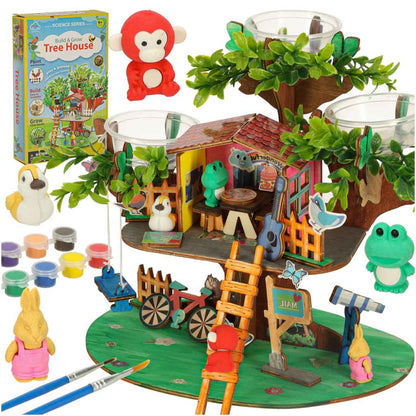 DIY Treehouse Creative Kit for Kids 6+ – Build & Decorate