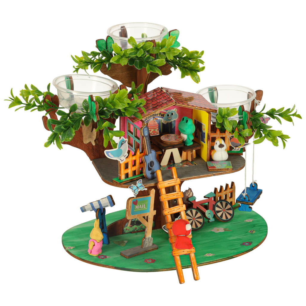 DIY Treehouse Creative Kit for Kids 6+ – Build & Decorate