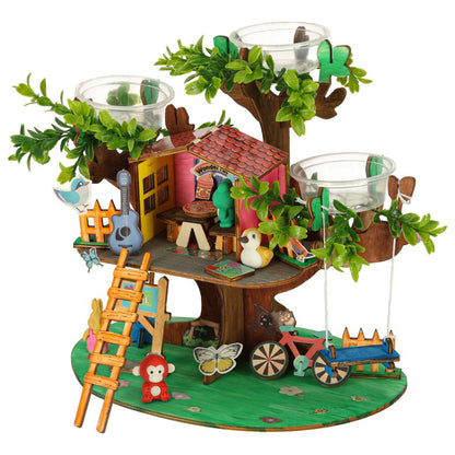 DIY Treehouse Creative Kit for Kids 6+ – Build & Decorate