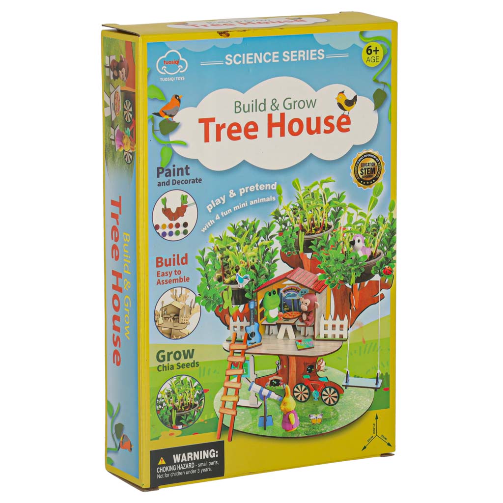 DIY Treehouse Creative Kit for Kids 6+ – Build & Decorate