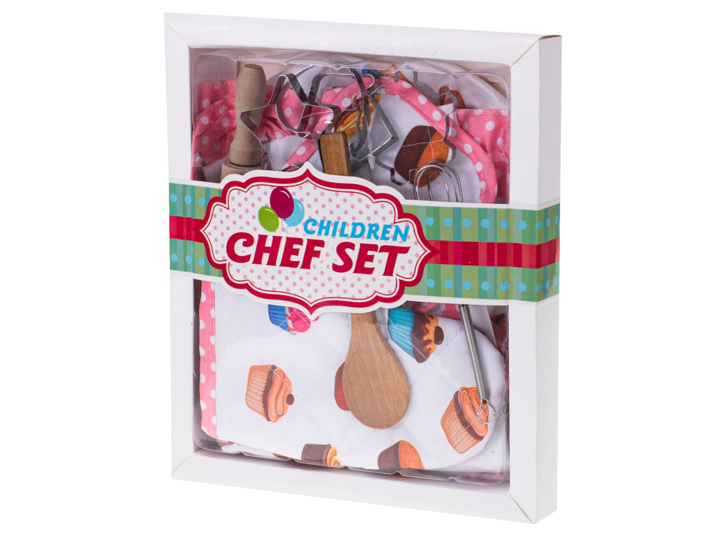 Kids Cooking & Baking Set with Apron & Accessories 3+