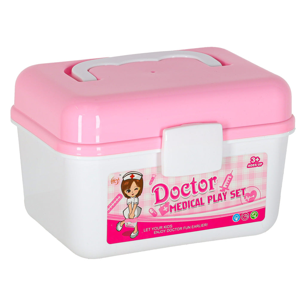 Kids Doctor Play Set with Medical Kit & Costume – 3+