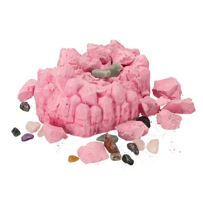 Archaeology Mineral Excavation Kit – 18 Gemstones for Kids 8+