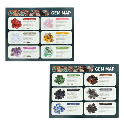Archaeology Mineral Excavation Kit – 18 Gemstones for Kids 8+