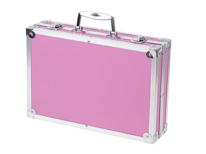 145-Piece Art Set in Pink Carry Case