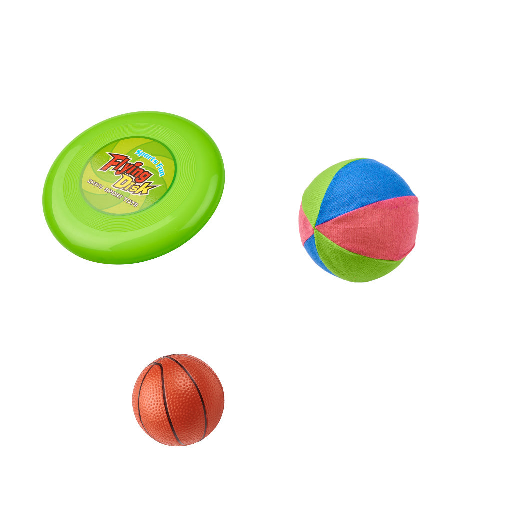 5-in-1 Kids Sports Set – Basketball, Volleyball, Badminton & More